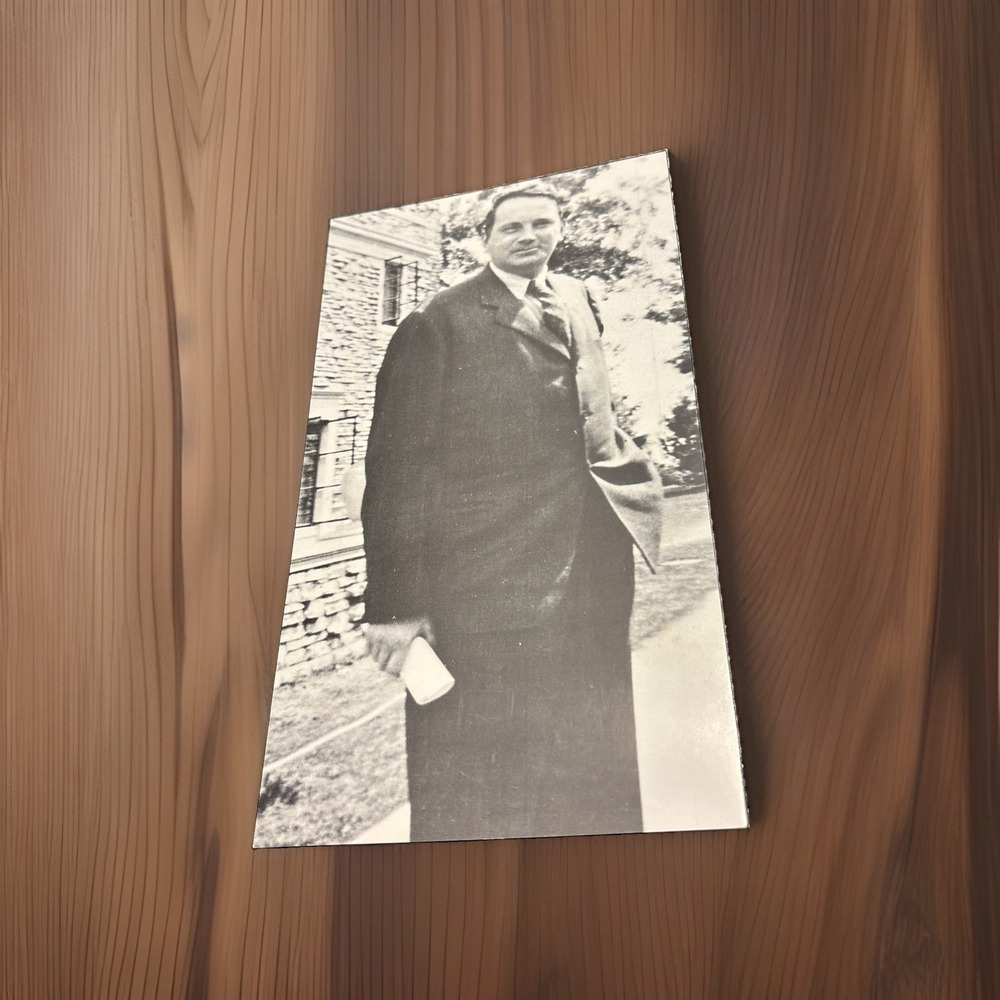 Thomas Wolfe 1935 Photo Postcard Asheville NC Memorial Look Homeward Angel